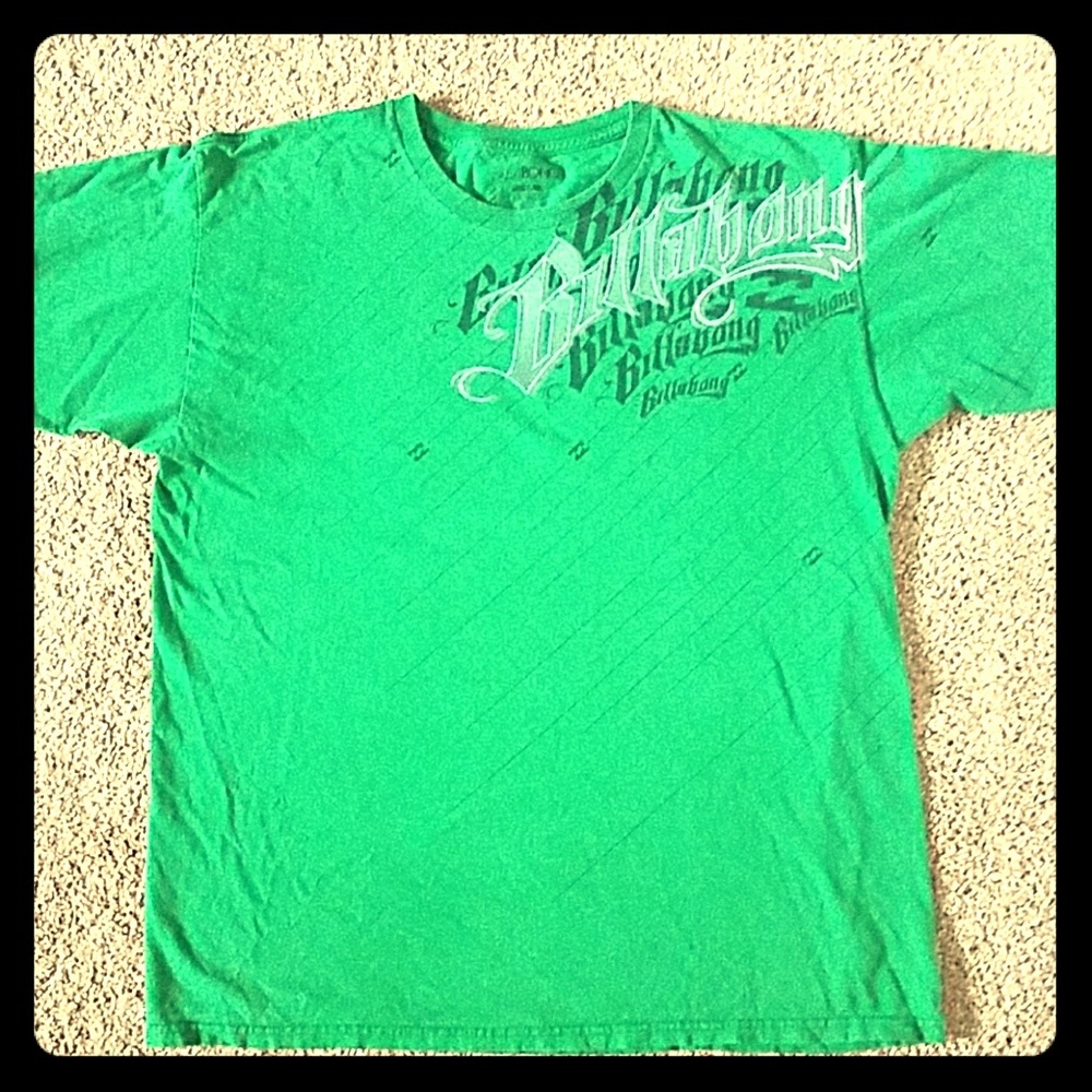 Green Billabong T-shirt